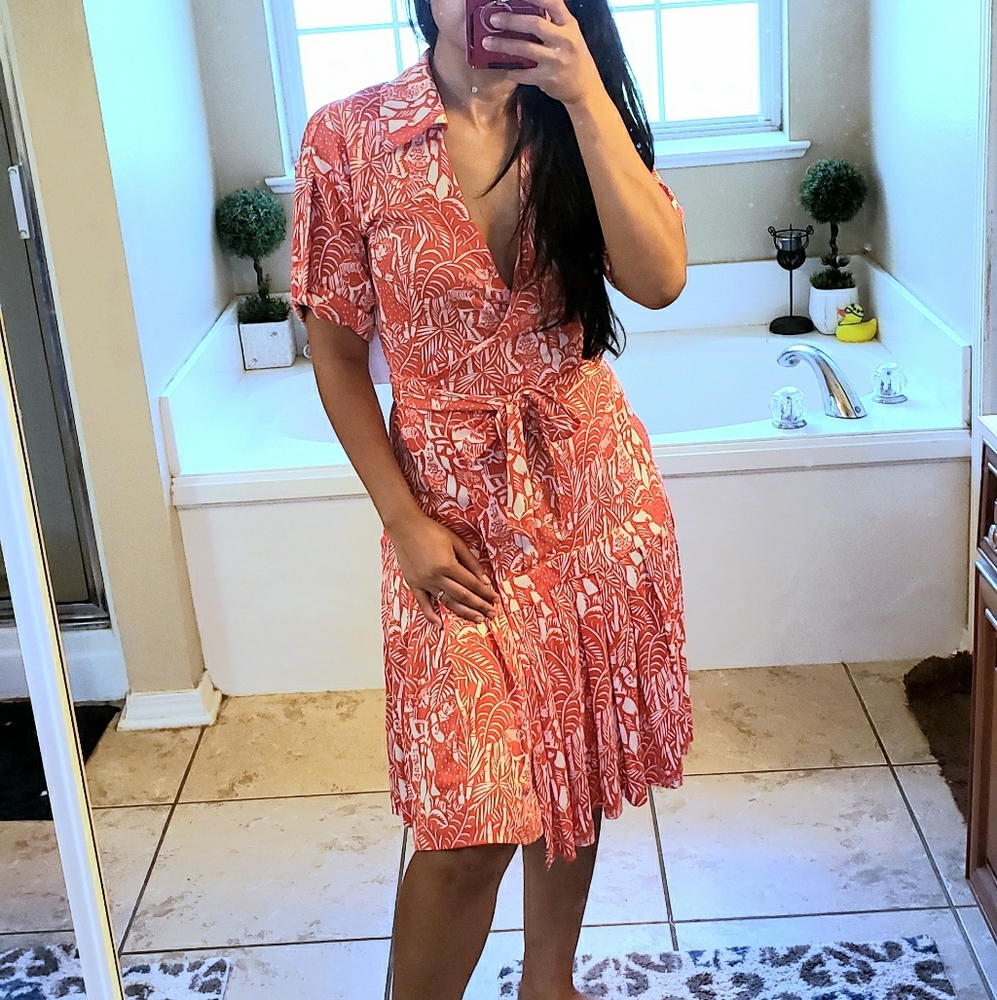 Diane Von Furstenberg Silk wrap dress